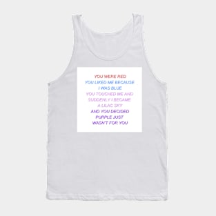 Halsey Colors 2 Tank Top